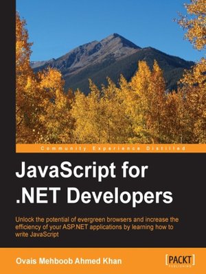 cover image of JavaScript for .NET Developers